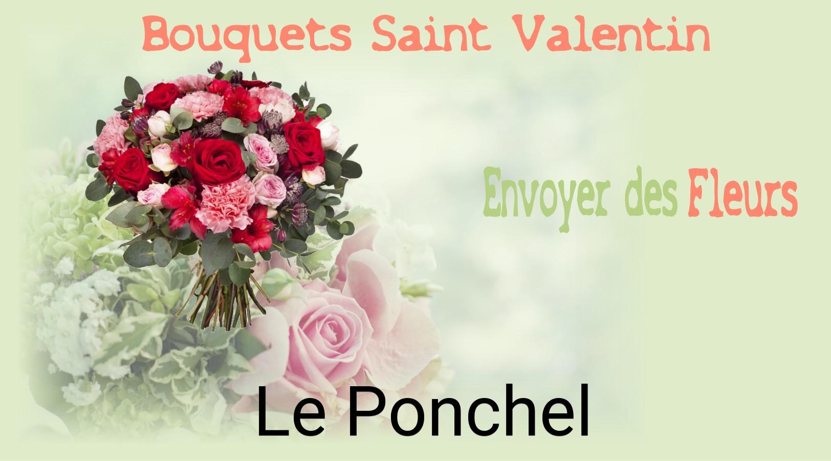 Roses de Saint-Valentin livrées à Le Ponchel